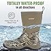 Showave Men's Rubber Boots Durable Waterproof Insulated Rain Boot Neoprene Heavy-duty Mud Outdoor Garden Working Hunting Boots(Camo 7)