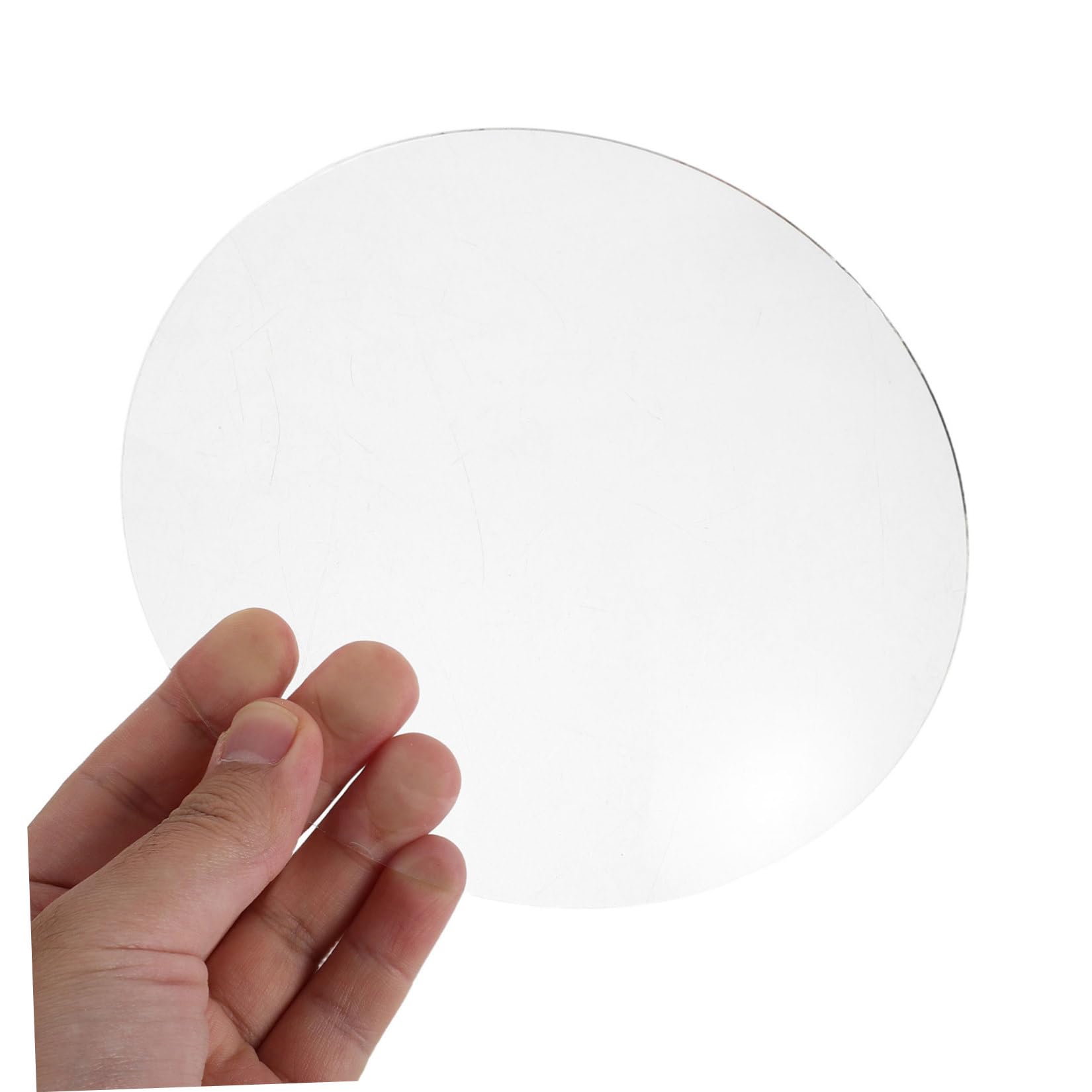 SOLUSTRE Vetro Convesso Rotondo per Orologio da Parete, Copertura in Vetro Dome, Protezione e Sostituzione per Orologi Classici e Moderni, 20 Cm