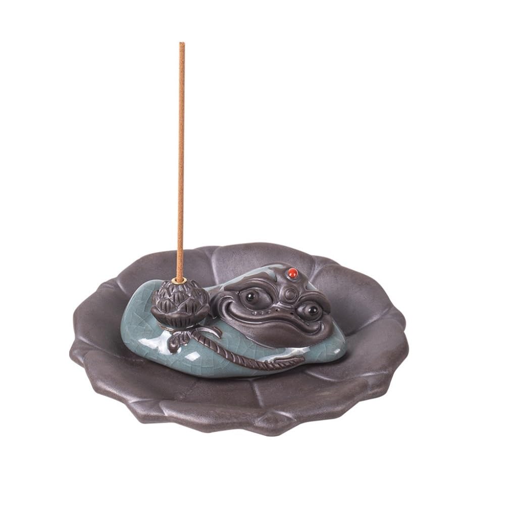 Incense Holder, Creative Golden Incense Burner Zen Home Decor & Tea Ceremony