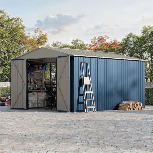 10x12 Steel Shed with Floor Frame