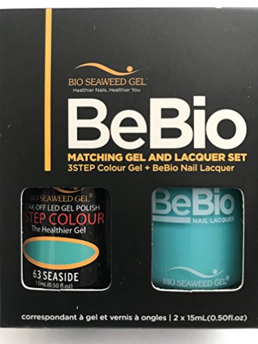 BIO SEAWEED BEBIO matching gel and lacquer set seaside #63