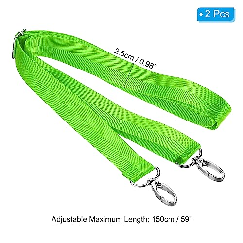 Image of PATIKIL Shoulder Strap, Nylon Adjustable Replacement Strap with Metal Swivel Hooks for Bag