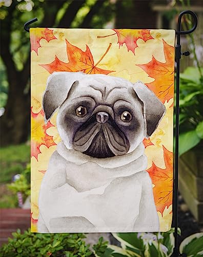 Pug Fall Flag Garden Size multicolore petit format durable Caroline's Treasures - 4