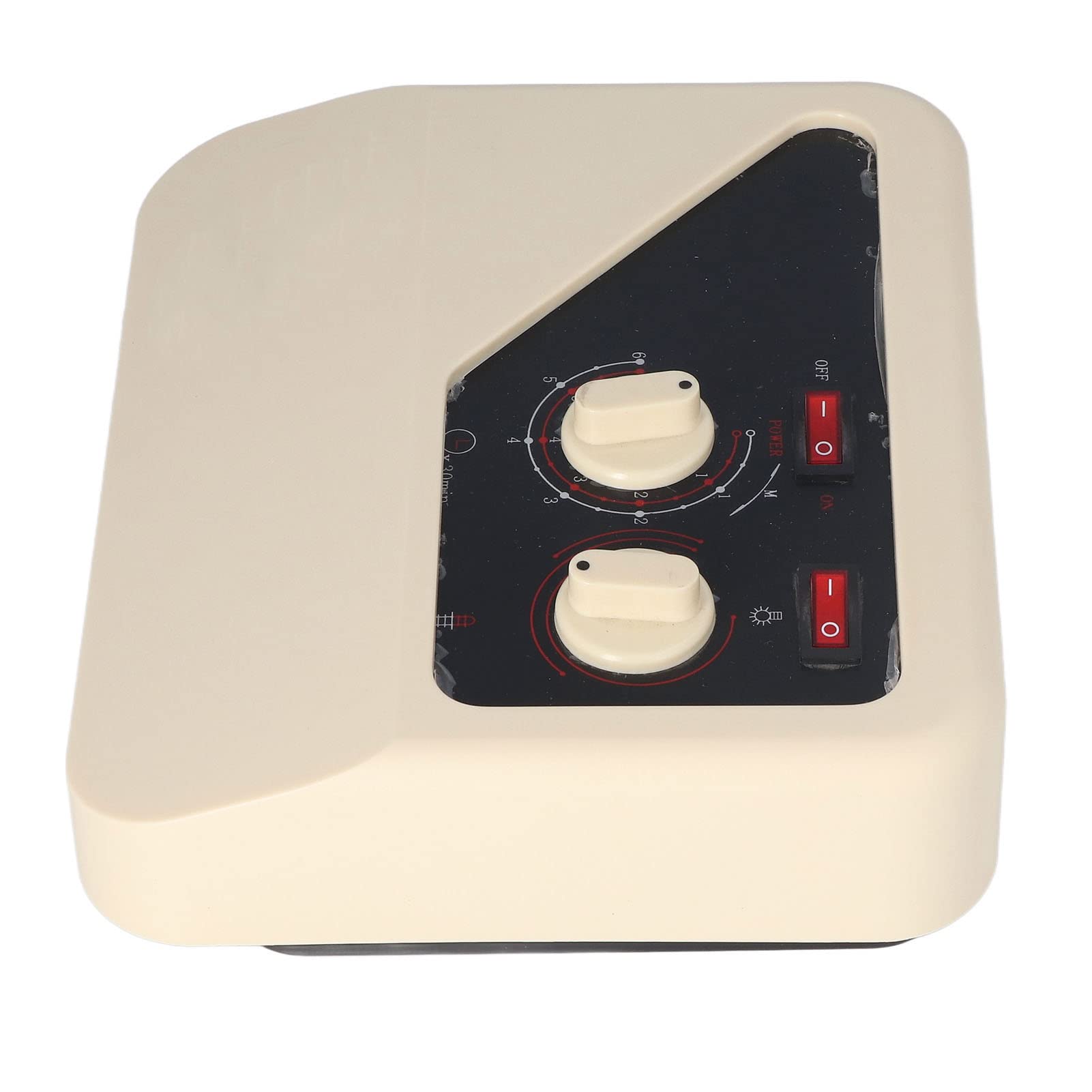 Yinhing Contrôleur de Poêle de Sauna 380 V avec Fil de Sonde, Coque en PP, Conception Anti-pulvérisation pour Sauna jusqu'à 15 KW, Contrôle Efficace de la Température, Installation Conviviale