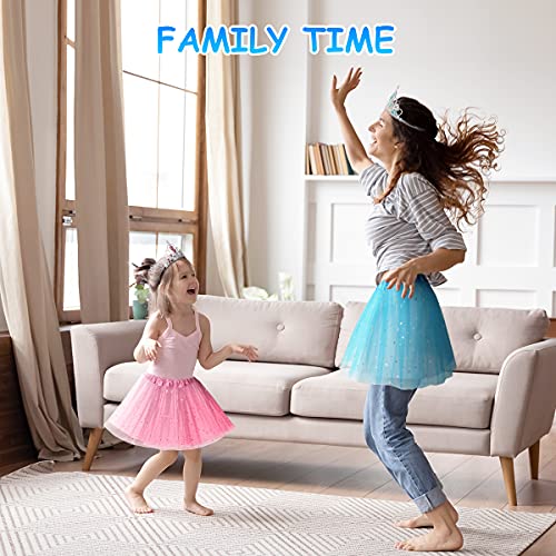 URAQT Tutu Bambina, 5 PCS Set Principessa Tulle