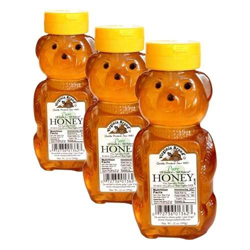 Virginia Brand Pure Honey, 12 oz (Pack of 3) image 3