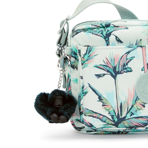 Image of Kipling Women's Abanu Medium Prt Crossbody Bag, Lightweight, Adjustable Waist Pack with Multi-Compartment Zip Pockets