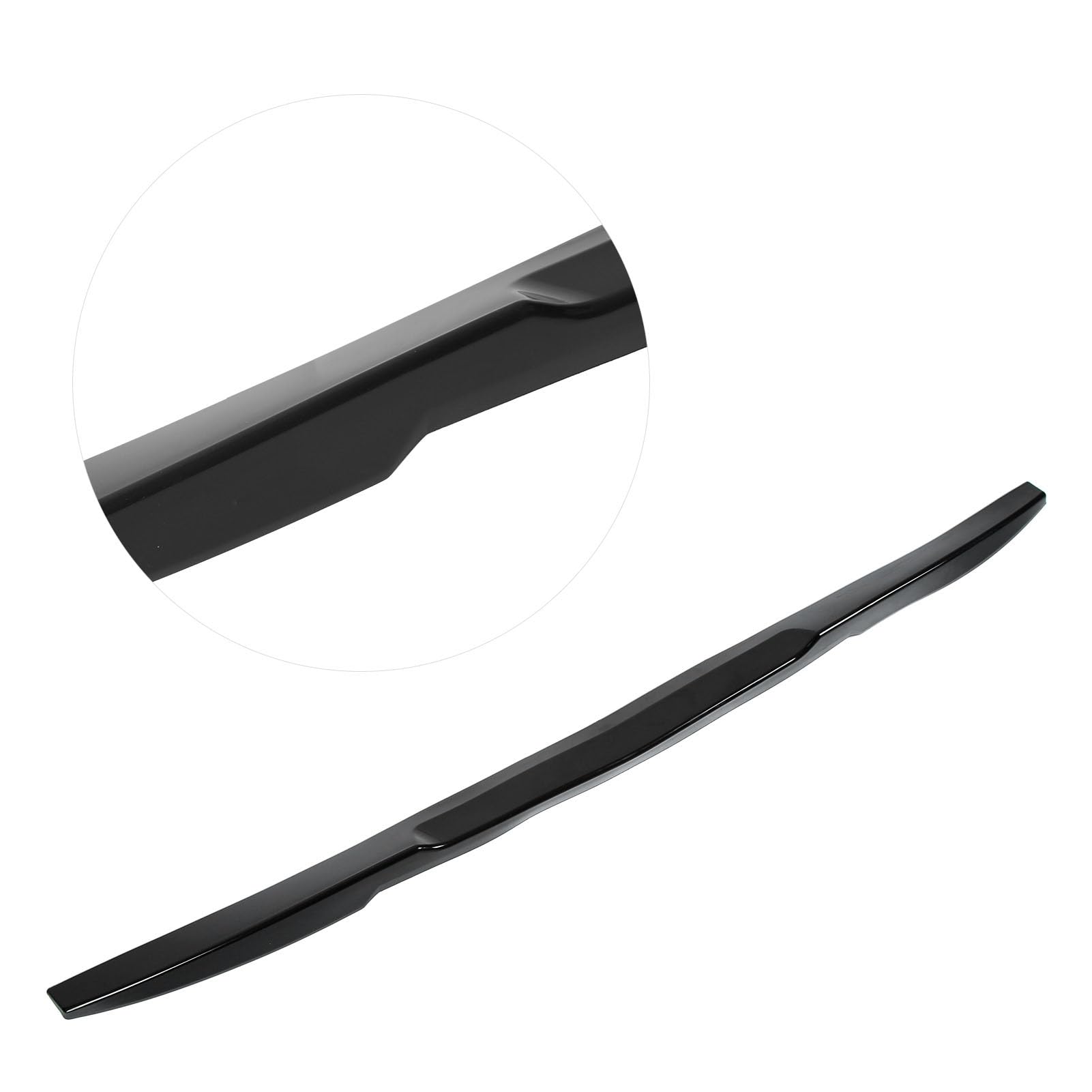 Yinhing Gumowy Spojler Bagażnika 120 Cm, Aerodynamiczna Listwa Dachowa do