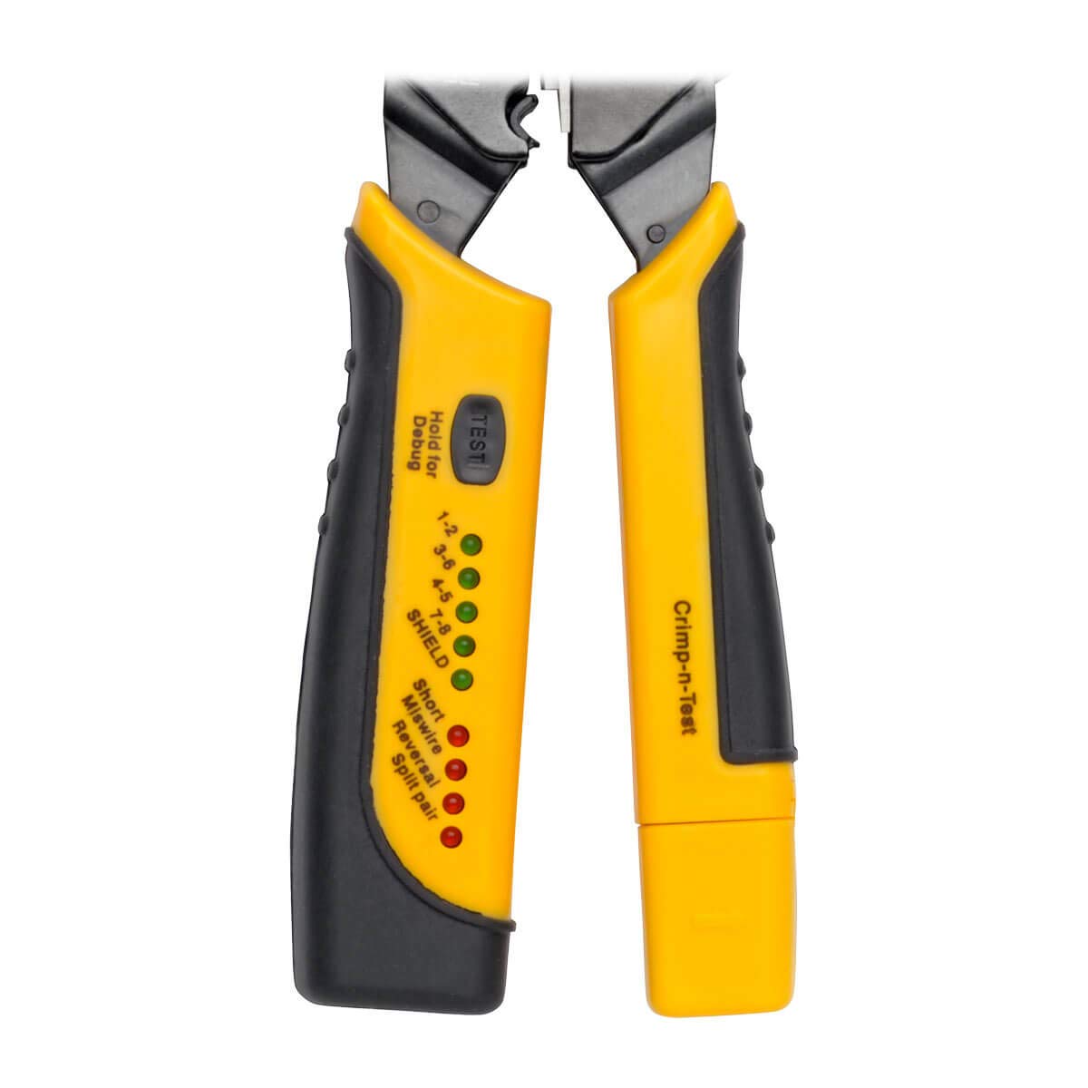 TRIPP LITE Crimpatrice per cavi RJ11/RJ12/RJ45 con tester integrato (T100-001-TST)