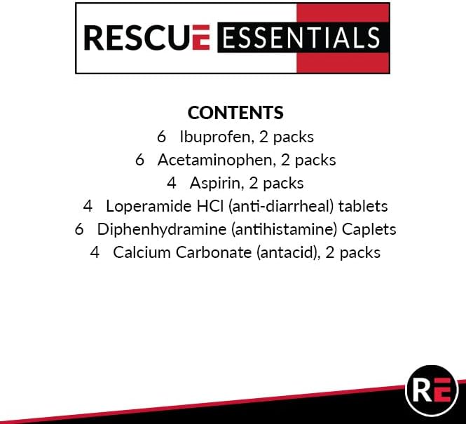 Rescue Essentials Medications Unit Dose Pack