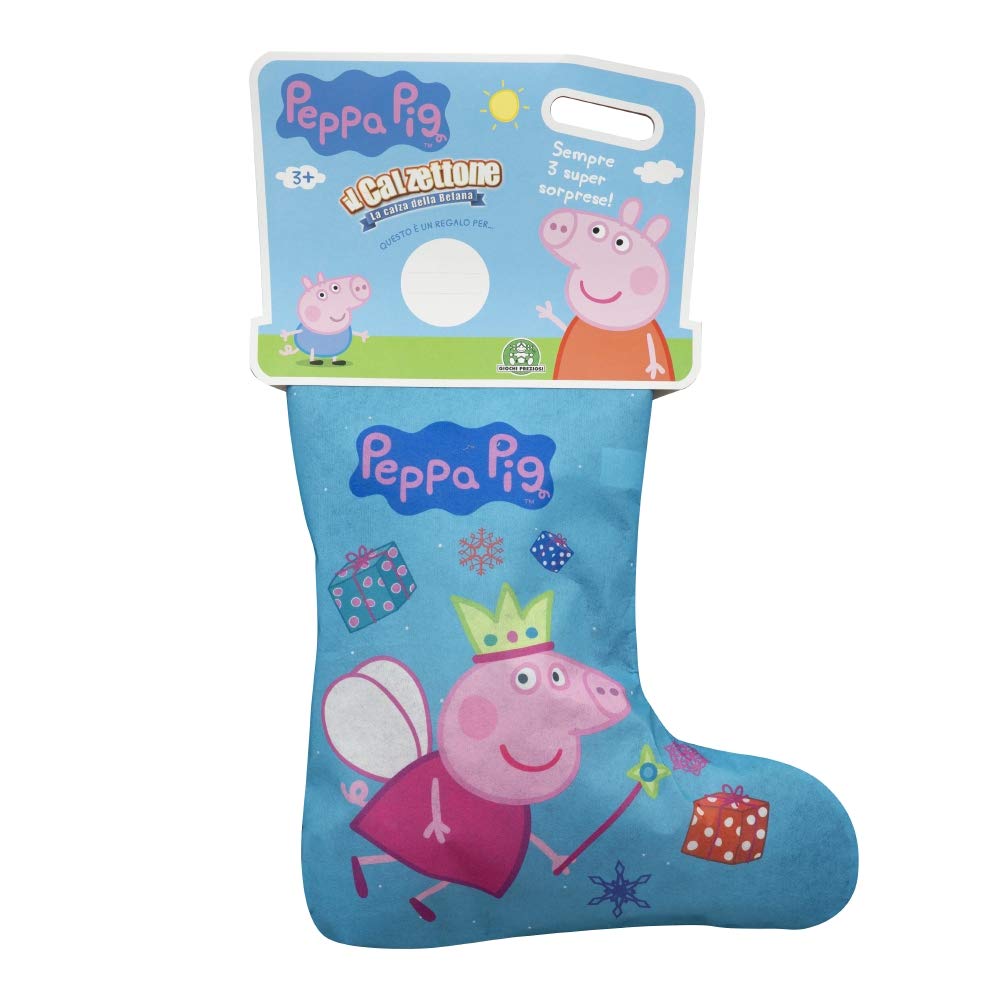 Giochi Preziosi- Calza della Befana con Sorprese Pig Calettone Peppa, C0000000