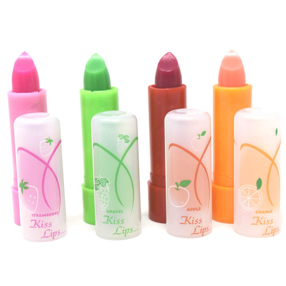 ELLA 4 Magic Lip Balm Natural Fruit Flavour moisture magic change color with 24 hrs continuous moisture lip balm-picture-52