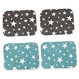 TOYANDONA 4Pièces Litière Réutilisable pour Hamster Doublure De Cage Lavable Et Absorba...