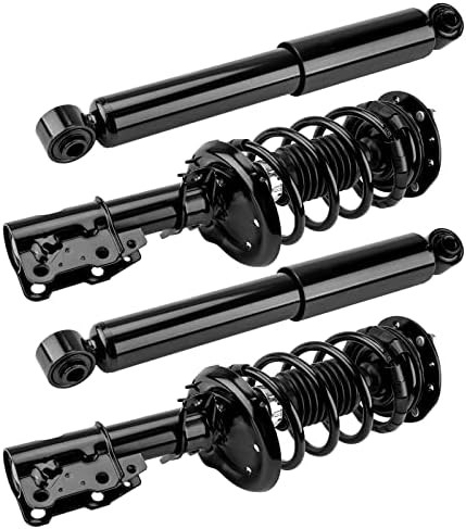 AUTOSITY Front and Rear Complete Struts Shock Absorber Fits Cobalt 2005-2010, G5, HHR, Pursuit, Quick Suspension 172179L 172179R 5779 33183 * 2, Struts with Coil Spring Assemblies SAA185 4 PCS