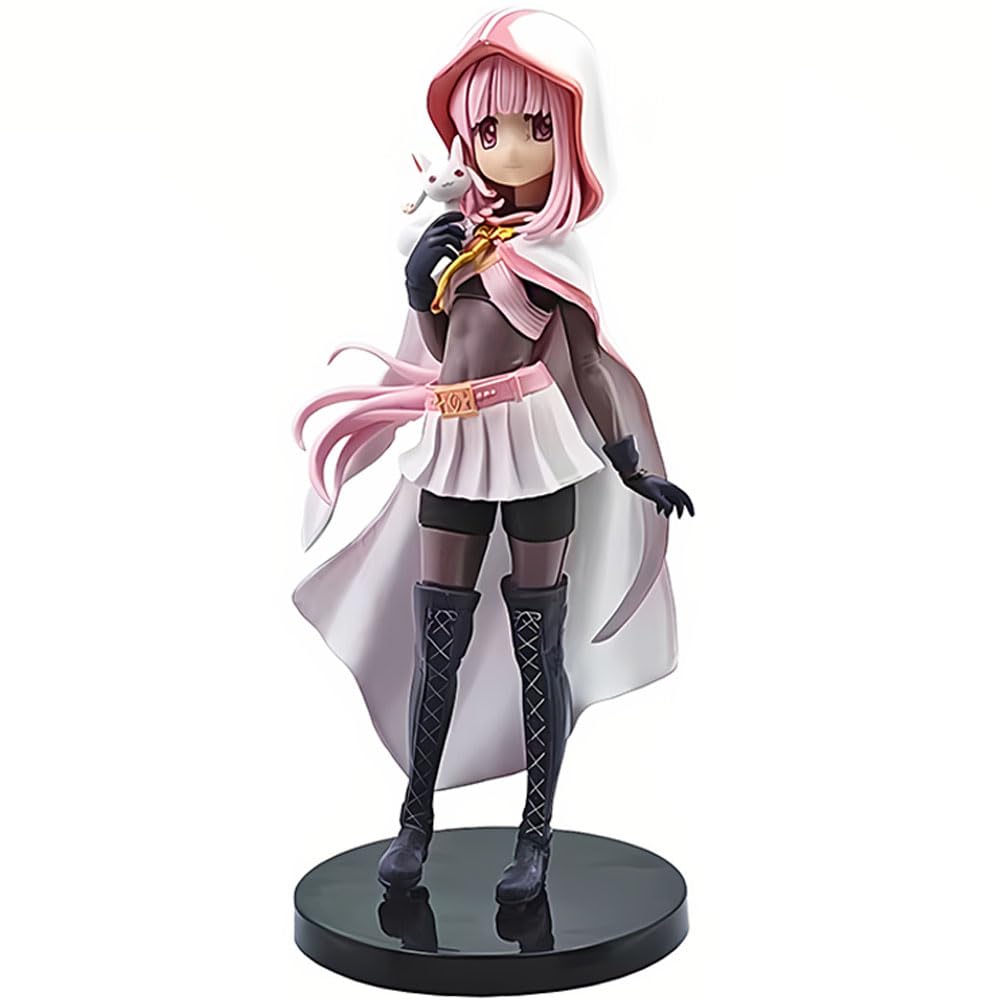 Xinchangda Kyuubey Tamaki Figure 22CM PVC Cloak Ver Standing Model Tamaki Iroha Iroha Action Figures Anime Statue Collectable Decorations Ornaments Gifts
