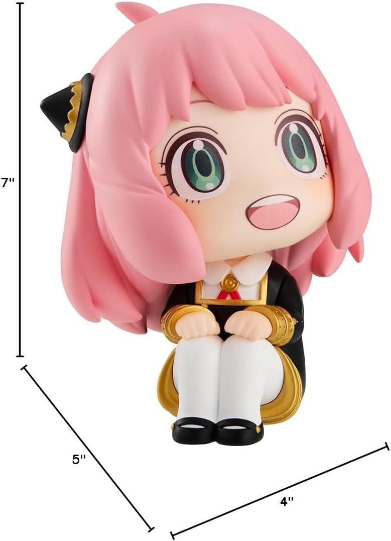 MegaHouse - Spy x Family - Look Up Series - Anya Forger PVC Figure with Gift