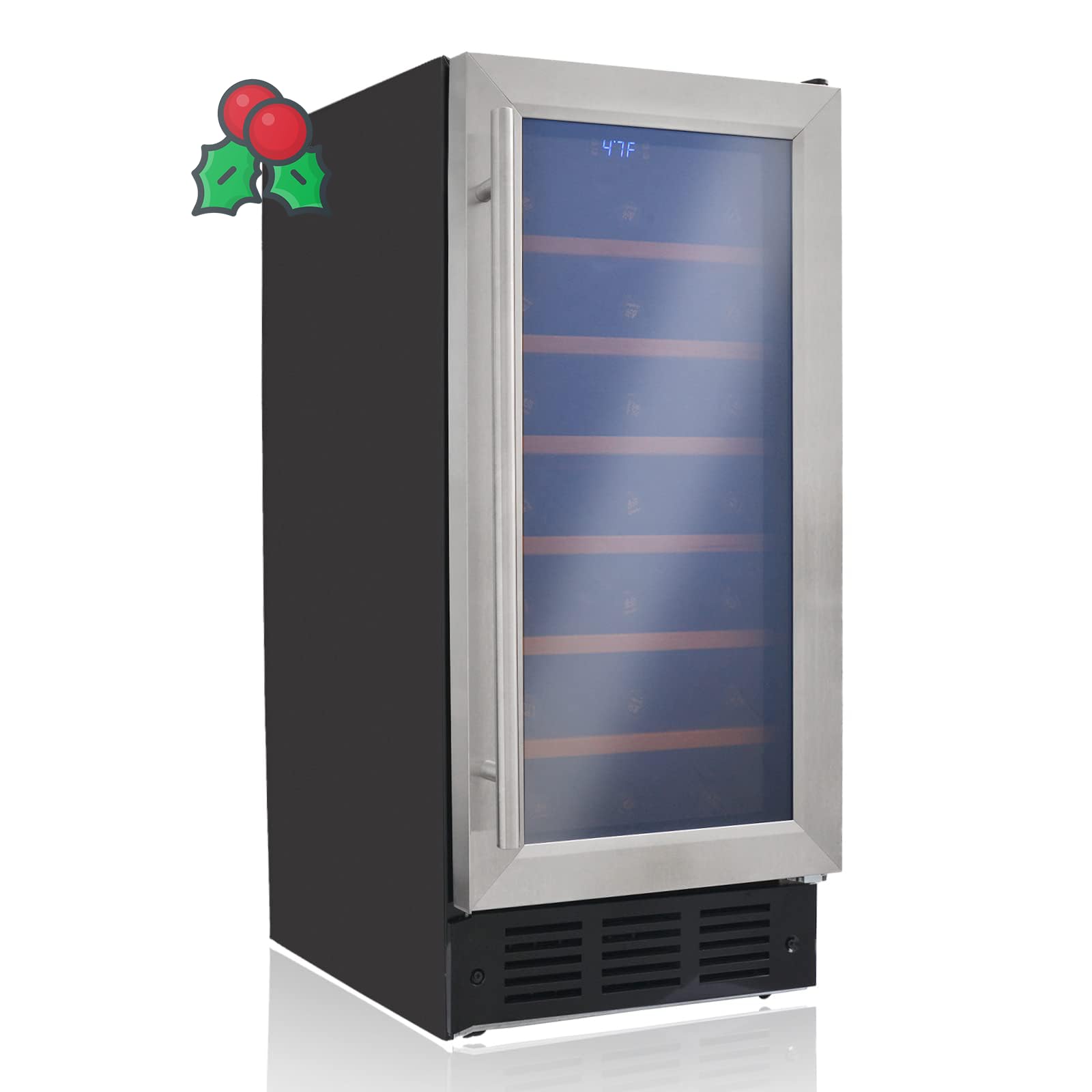 Techomey HWS-86WEB Wine Cooler Stainless Steel