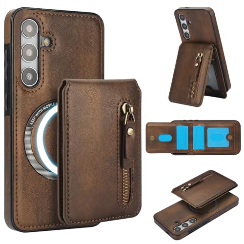 Étui Samsung Galaxy S23 avec portefeuille magnétique amovible et blocage RFID
