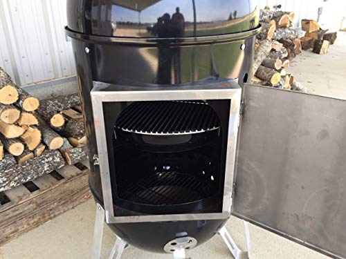 Quick Coal™ Fits Wsm 18.5 Charcoal Access Door For Weber Smokey Mountain Accessory By Lavalock® #TOP4