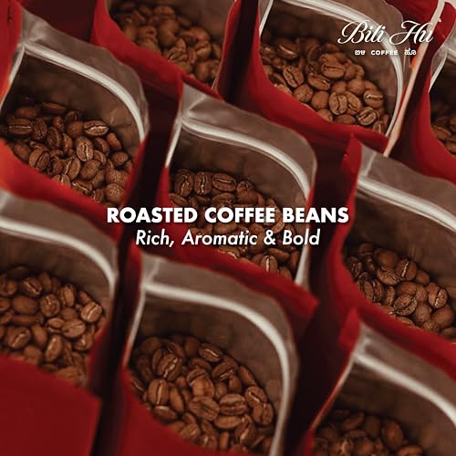 Image of Bili Hu Coffee, Whole Coffee Beans Kalledevarapura, Arabica Blend, Medium Roast (Pack of 1, 250 Gms)