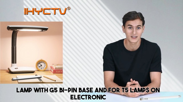 IHYCTV F8T5 12 Inch Plug & Play LED Tube, Daylight 6500K T5 LED