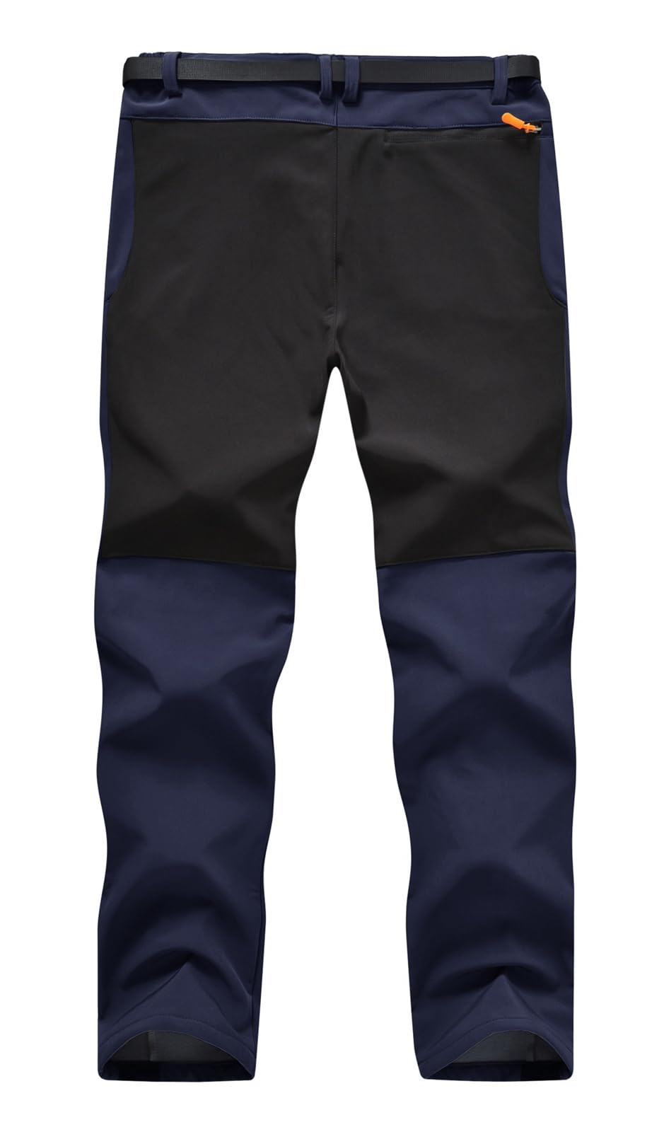 Rdruko Pantalones de esquí para hombre, impermeables, para invierno, softshell, resistentes al viento, cálidos, de invierno, térmicos, forrados, pantalones de snowboard, pantalones de trekking con