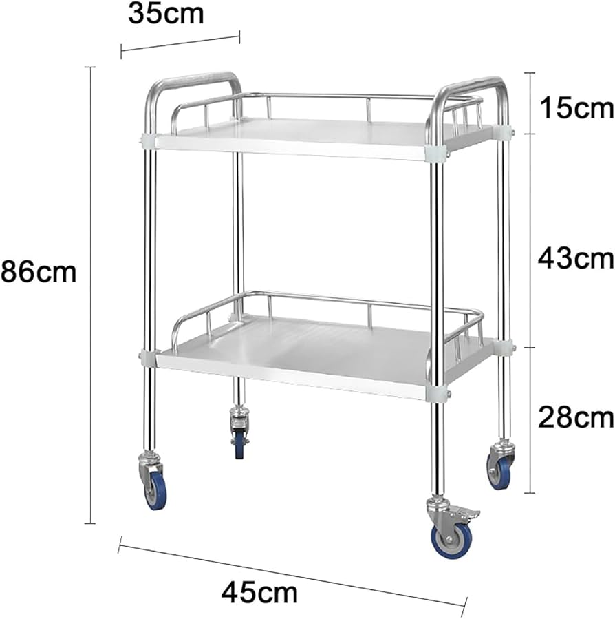 Amazon.co.jp: 医療用トロリー、ステンレス ワゴン 鋼トロリー 医療用 Amazon.co.jp: 医療用トロリー、ステンレス ワゴン 鋼トロリー 医療用