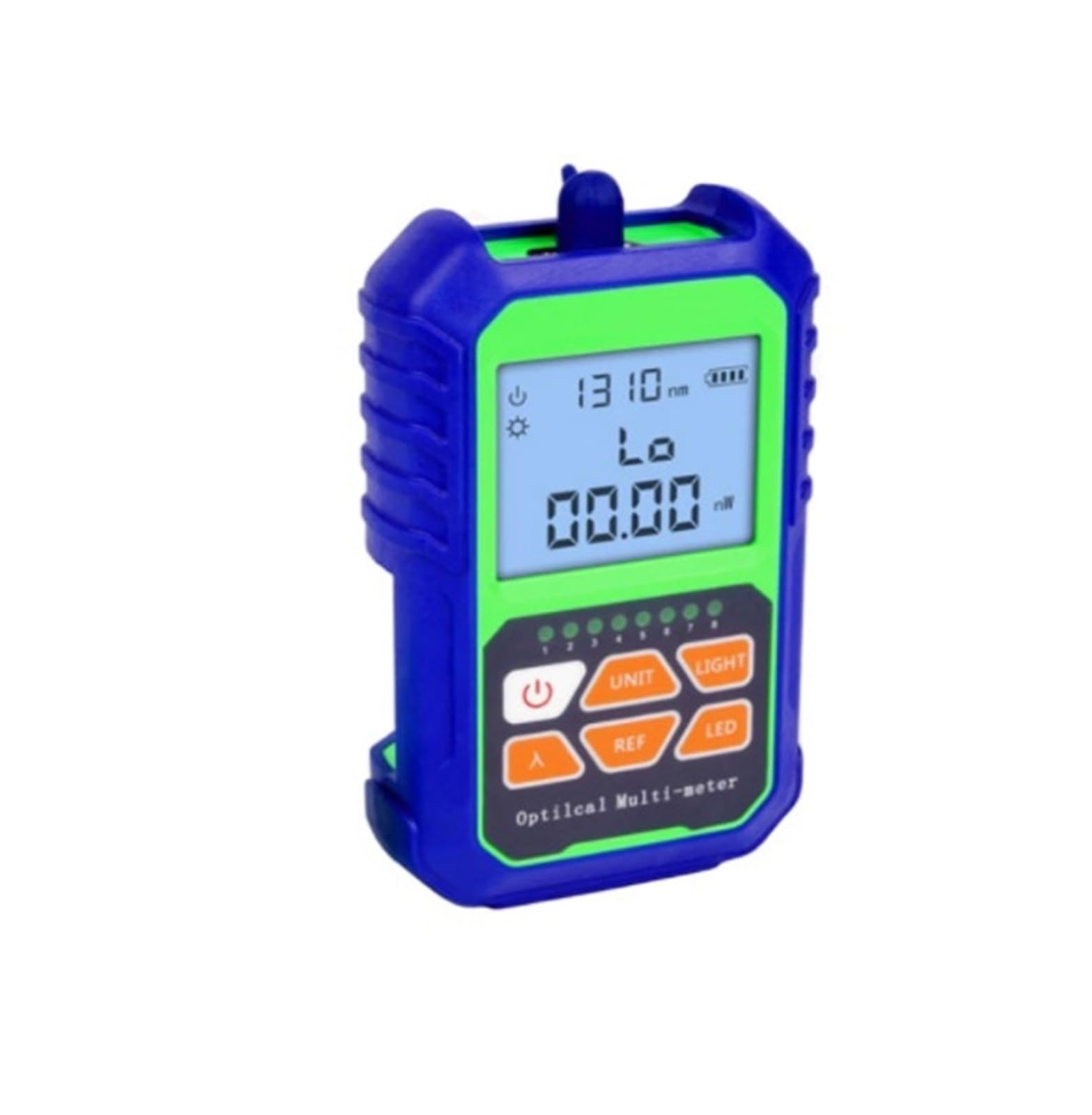 Fiber Optic Cable Tester, 2IN1 High Accuracy Optical Power Meter with RJ45 Fiber Tester Self-Calibration with 6 Wavelengths