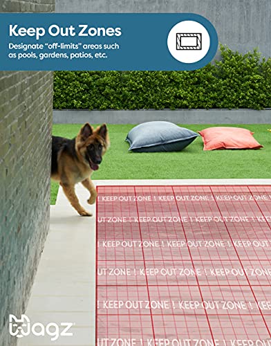 Wagz® Freedom Smart Dog Collar™, Shock-Free Wireless Pet Containment and Wellness System with Wagz Phone App, Virtual… - Image 5