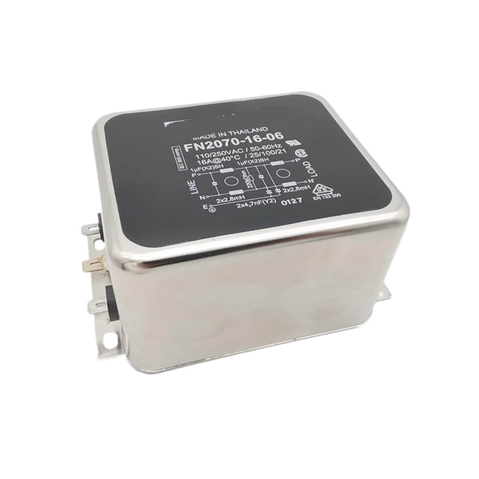 Filtro de potencia FN2070-16-06 para proteger equipos de sonido en estudios