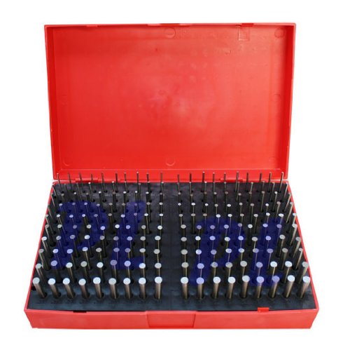 190 Pc M1 .061-.250'' Steel Plug Pin Gage Set Minus Plus Pin Gauges Metal Gage #TOP2