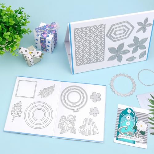 Support magnétique pour matrices de découpe en métal et scrapbooking pliable