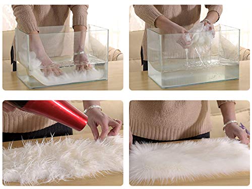 HARESLE Bianco Tappeto Grande Camera da Letto