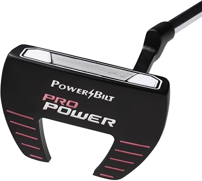 Powerbilt Pro Power Womens Complete Golf Club Package Set, Right and Left Handed, Standard, Petite & Tall Includes Driver, Fairway, Hybrid, 6-PW, Mallet Putter, Stand Bag, 3 Headcovers