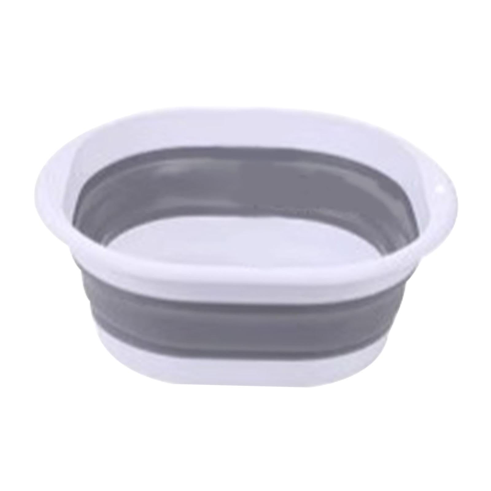 Foldable Wash Basin Multifunctional Bath Tub for Traveling Camping Household 30.5Cmx28Cmx11Cm-image-6
