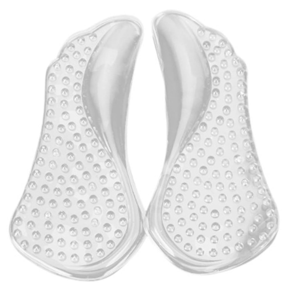 HOODANCOS Support Gel Pads Non-Slip Insoles for Shoes Silicone Insoles (5 * 2.4 Inch)