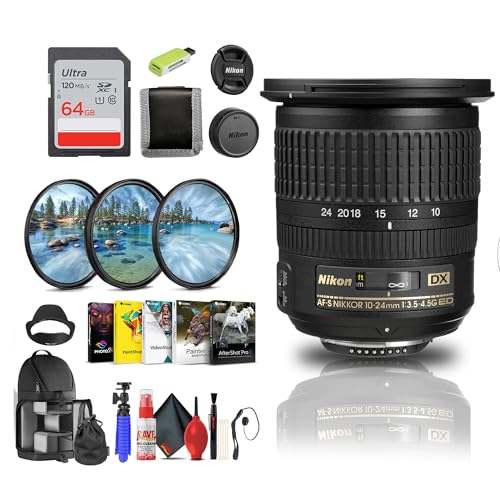 Nikon AF-S DX NIKKOR 10-24mm f/3.5-4.5G ED Lente Zoom miniatura 1