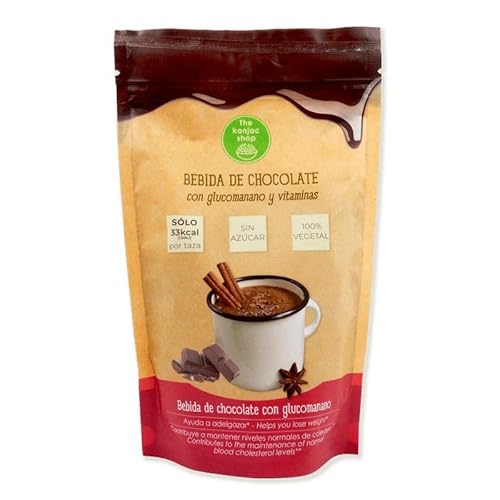 Bebida glucomanano, chocolate The Konjac Shop 260g Cover