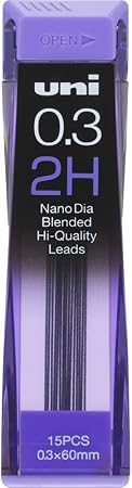 Amazon 三菱鉛筆替芯 ユニ0 3 202nd 2h シャープペン芯 文房具 オフィス用品