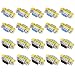 Produktbild Coolty 20 Pack HD15 VGA SVGA Gender ChangerBuchse auf Buchse &Stecker zu Stecker Seriell Kabel Koppler Adapter
