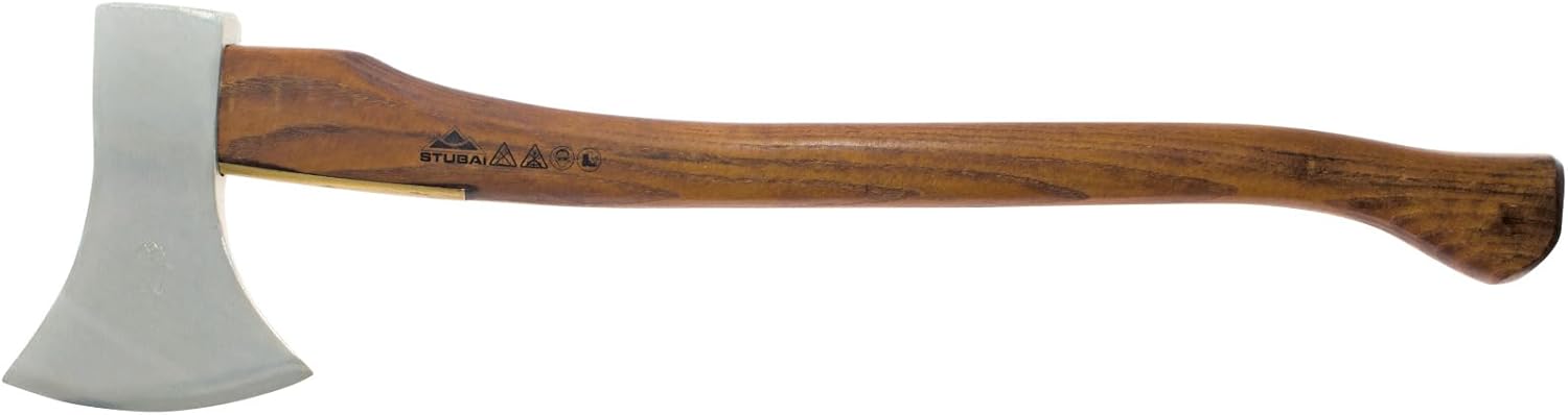 Stubai Nirolook Branch Axe with Brass Guard 671604NRM Made in Austria