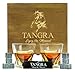 WHISKEY STONES LUXURY GIFT SET of 8 Granite Ice Cubes Reusable Chilling Rocks + 2 Large Size Scotch Glasses in Wooden Box. Cool Whiskey Gift Sets for Man Dad Father Groomsmen by TANGRA