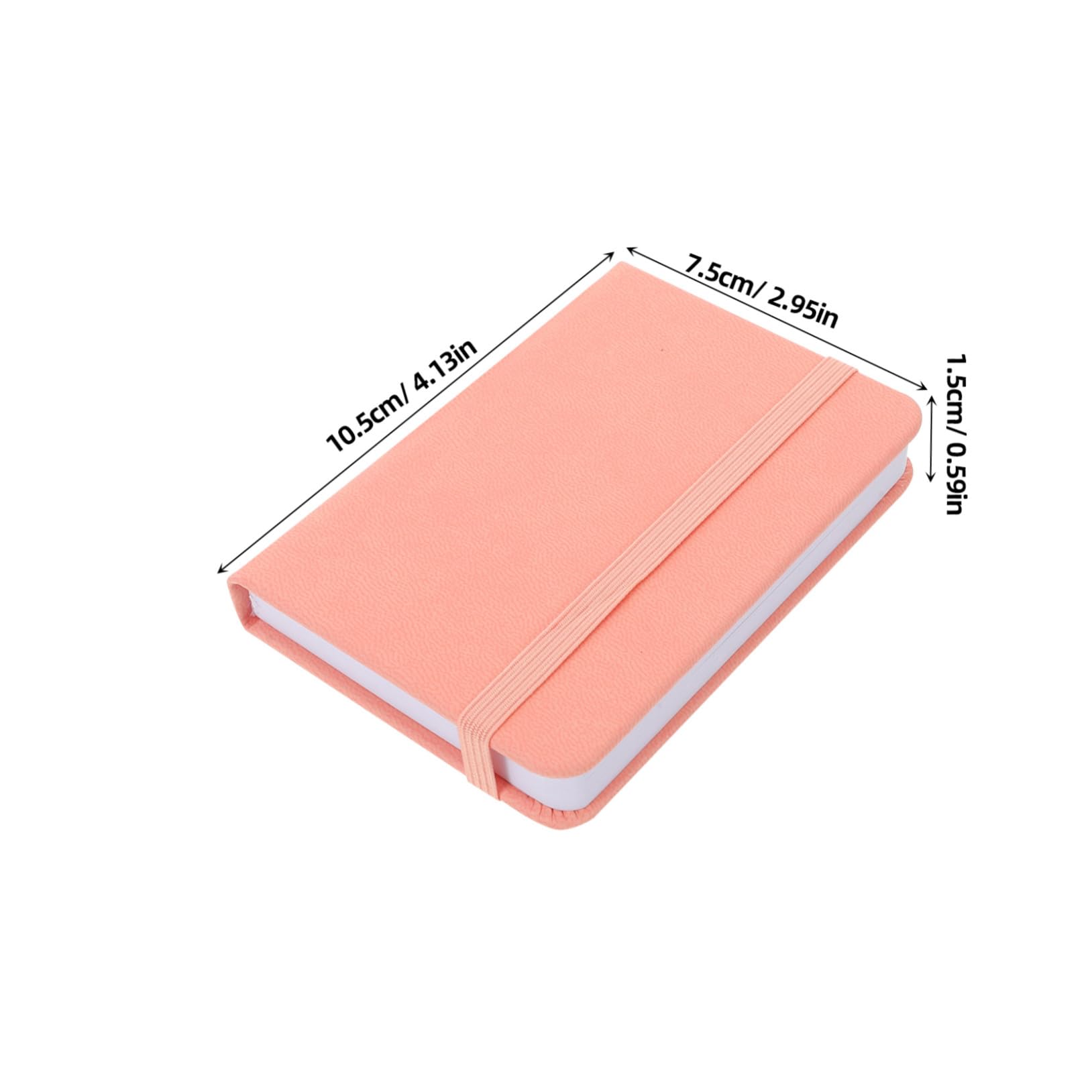 OSALADI Carnet de Poche A7 10pcs Pu Cuir Marron, Carnet de Voyage | Présent Rentrée, Planificateur de Gestion du Temps, Petit Carnet Journal, Couverture Rigide, Pages Vierges