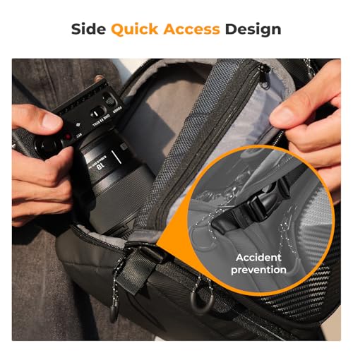 K&F CONCEPT Hardshell Sling Bag