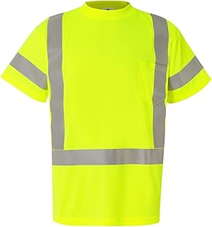 Kishigo 9118 Polyester Economy Series Class 3 Short Sleeve T-Shirt, Extra Large, Lime