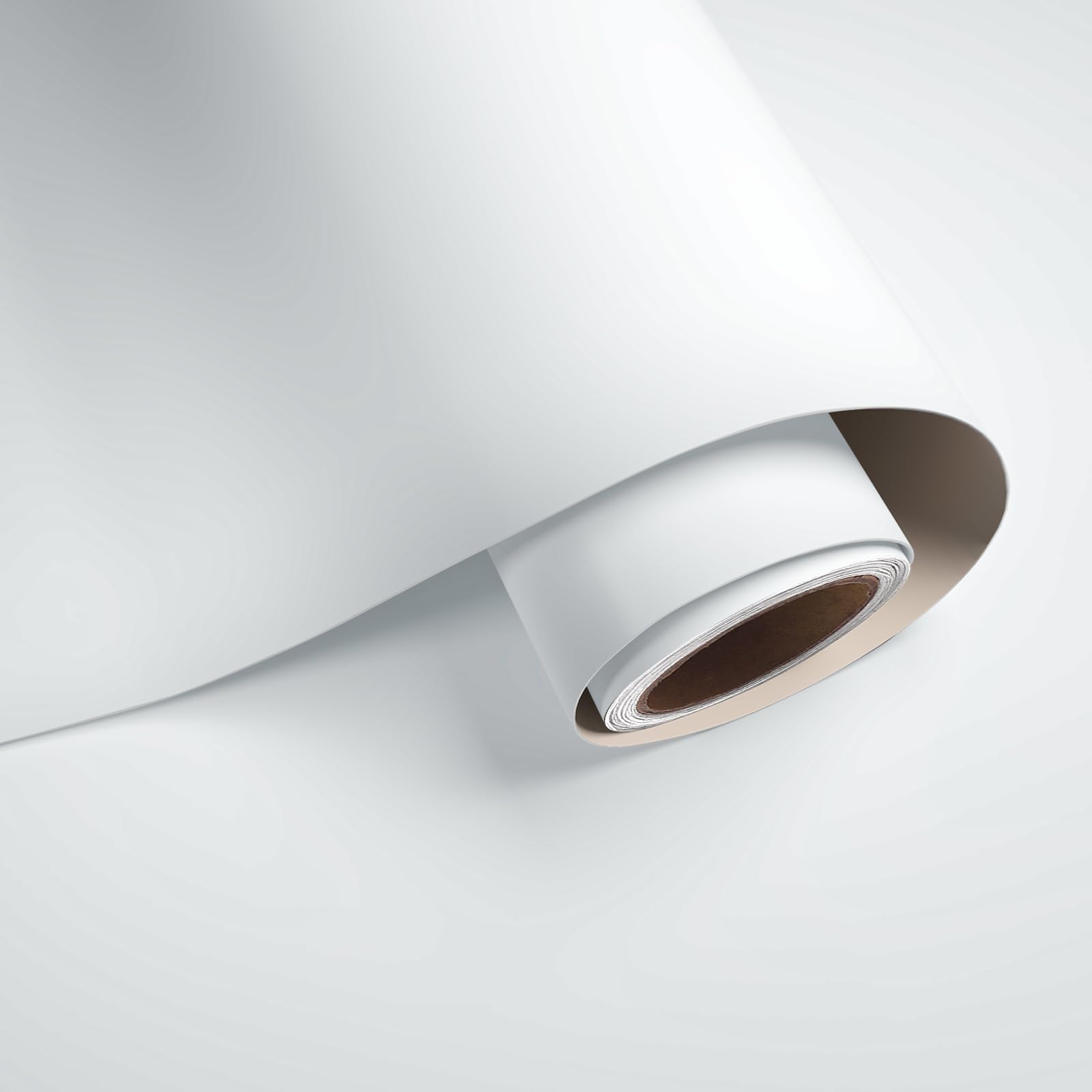 Papier peint blanc pour armoires masquant les imperfections du mobilier