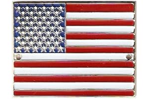 Official United States of America Flag Hiking Stick Medallion