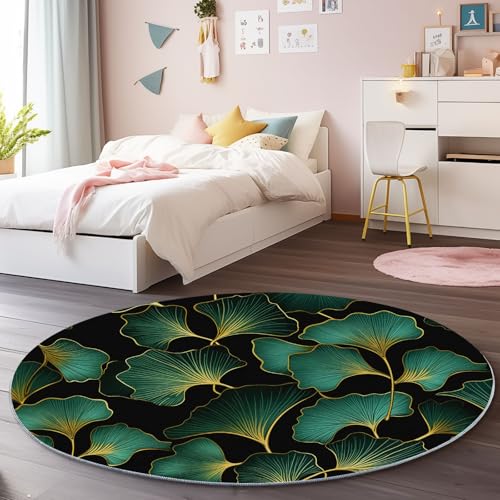 Tapis vert antidérapant lavable de 180 cm pour sécuriser et décorer le bureau - 3