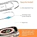CVMSDIK 3 Pack Screen Protector Compatible with Apple Watch Ultra 3/2/1 49mm, Screen Protector with Easy Installation Kit for iWatch Ultra 49mm, Full Coverage