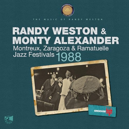 Album art for Montreux, Zaragoza & Ramatuelle Jazz Festivals 1988 (Black Vinyl) by MONTY ALEXANDER